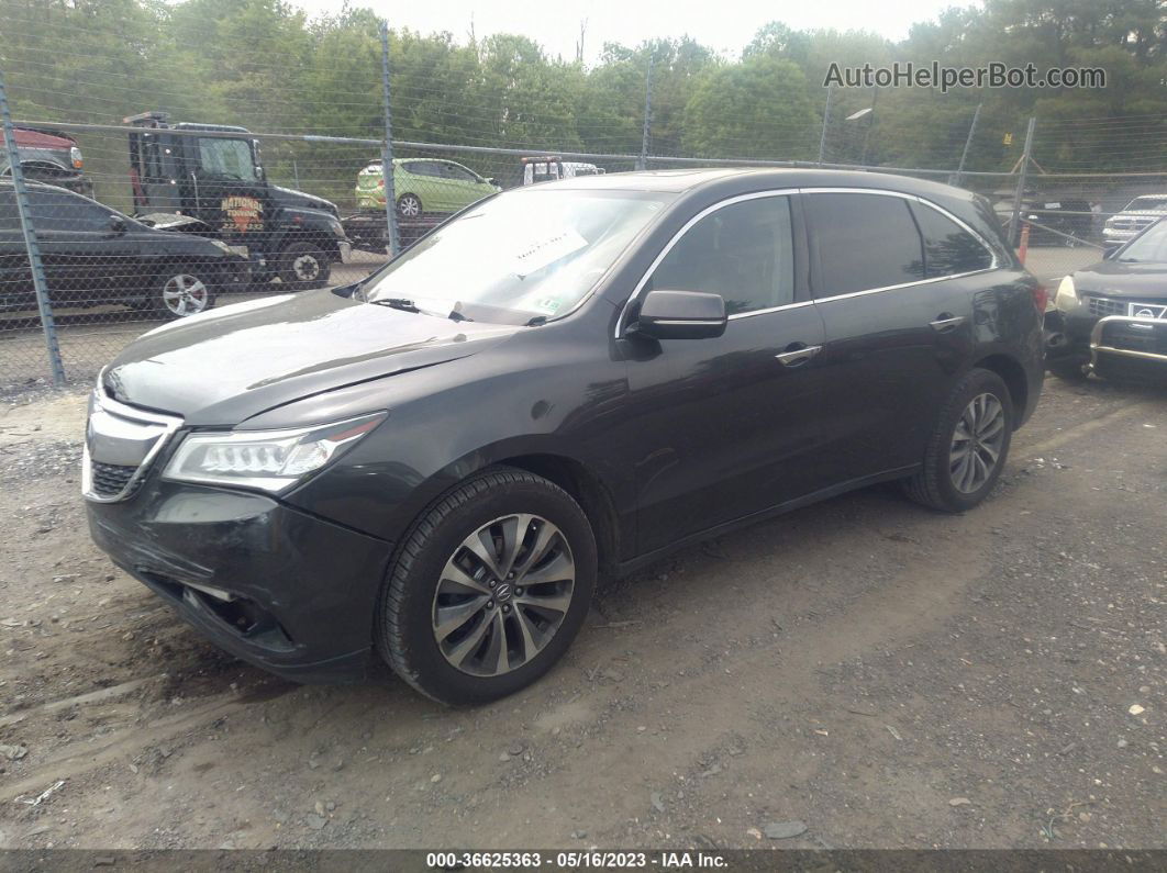 2016 Acura Mdx W/tech/entertainment/w/tech/entertainment/acurawatch Plus Gray vin: 5FRYD4H69GB016828