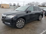 2016 Acura Mdx Technology Black vin: 5FRYD4H6XGB038613