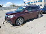 2016 Acura Mdx Advance Burgundy vin: 5FRYD4H90GB037092