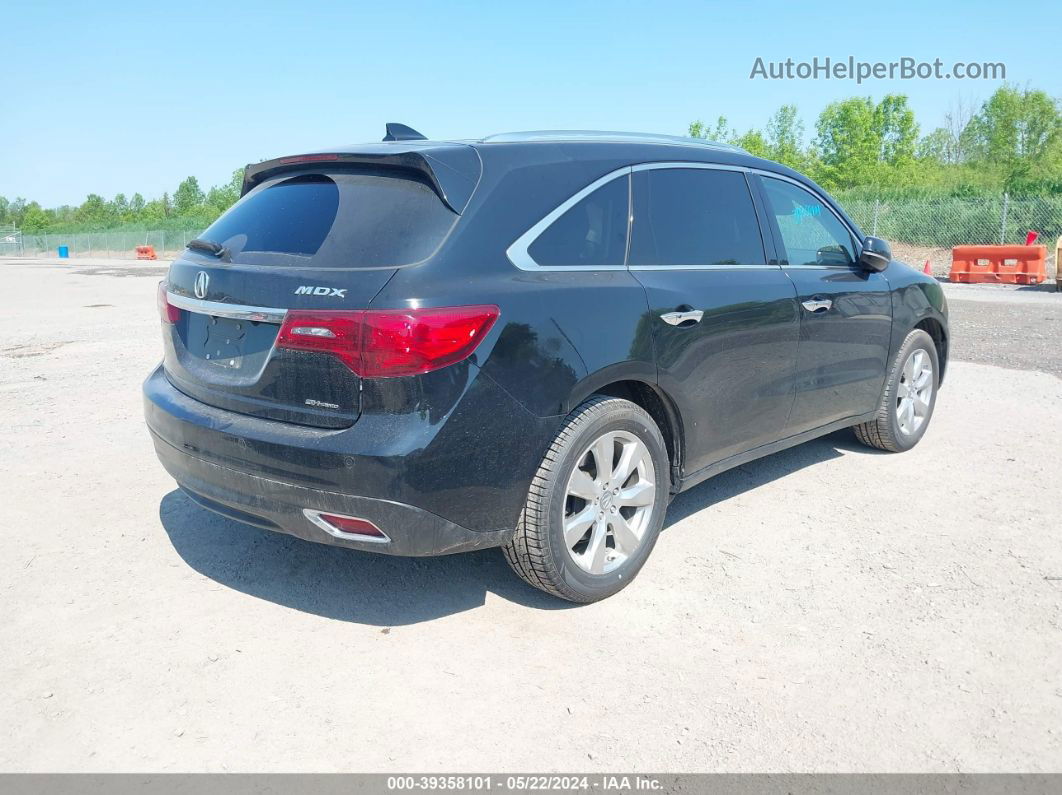 2016 Acura Mdx Advance   Entertainment Packages/advance Package Black vin: 5FRYD4H90GB060436