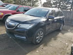 2016 Acura Mdx Advance Черный vin: 5FRYD4H92GB008340