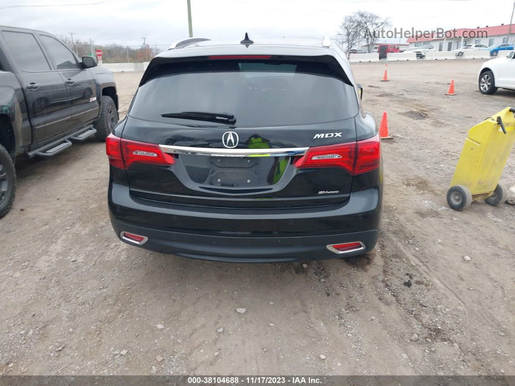 2016 Acura Mdx Advance   Entertainment Black vin: 5FRYD4H92GB032119