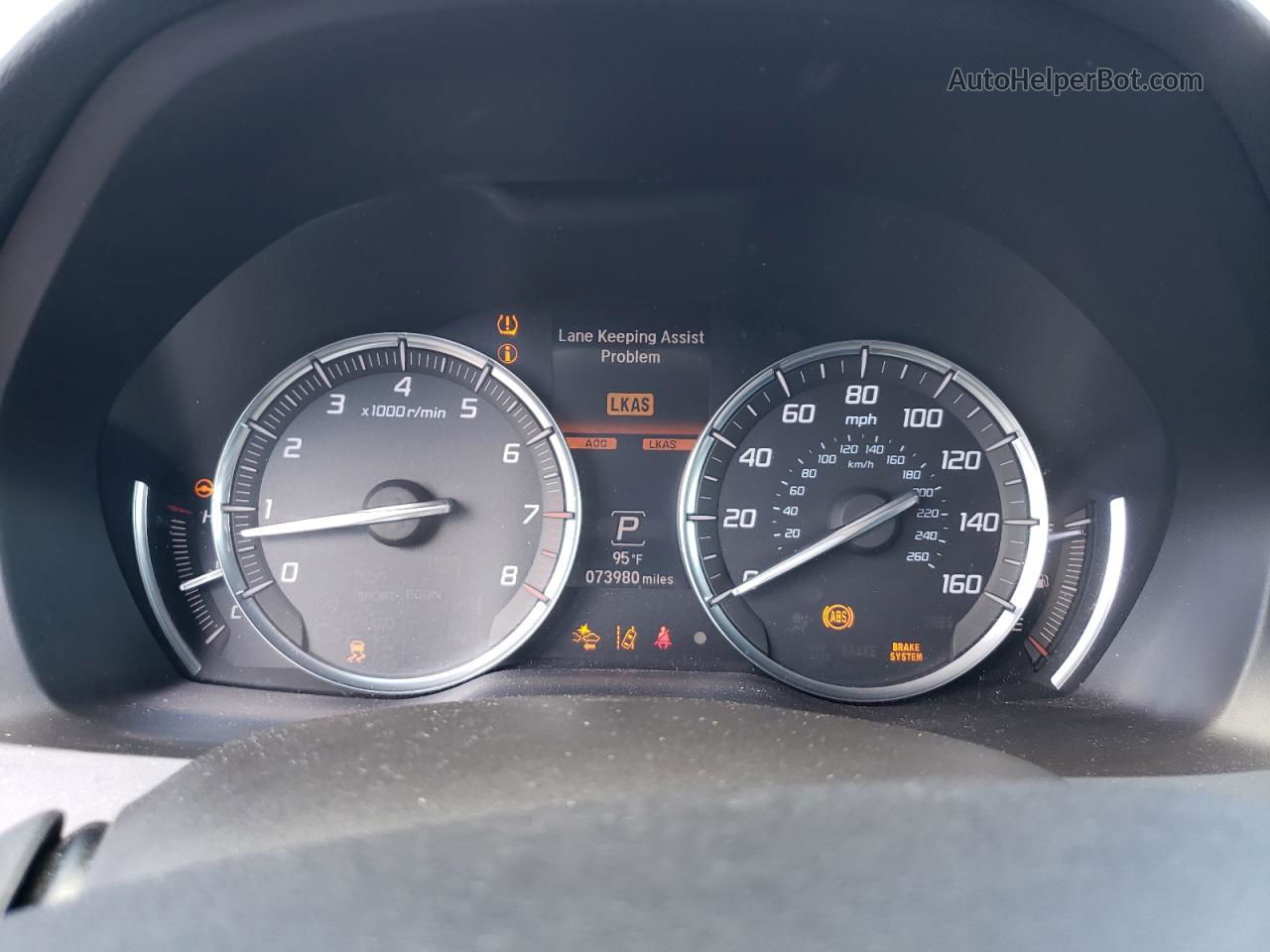 2016 Acura Mdx Advance Угольный vin: 5FRYD4H92GB043427