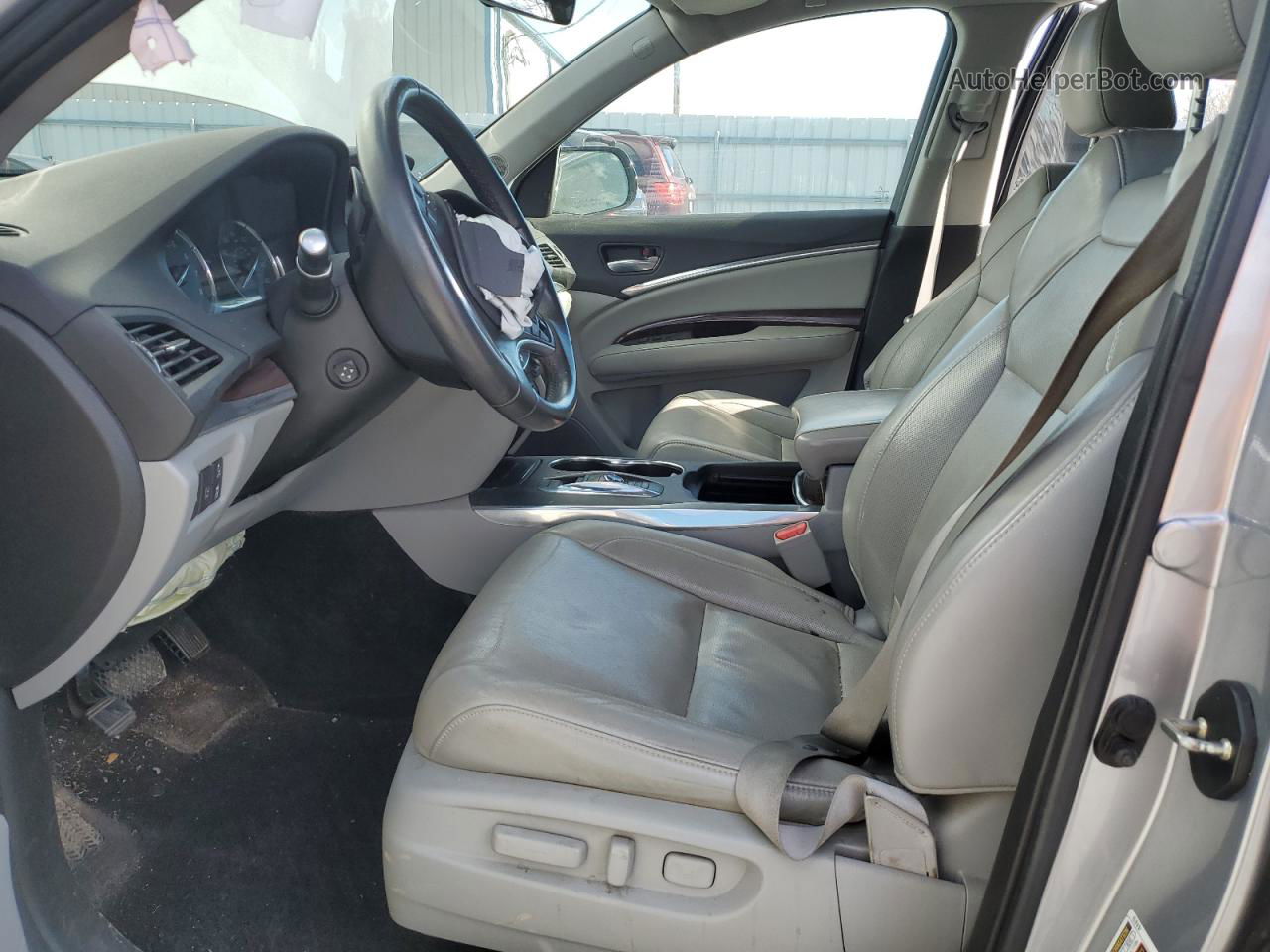 2016 Acura Mdx Advance Серебряный vin: 5FRYD4H92GB053164