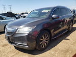 2016 Acura Mdx Advance Gray vin: 5FRYD4H93GB001669