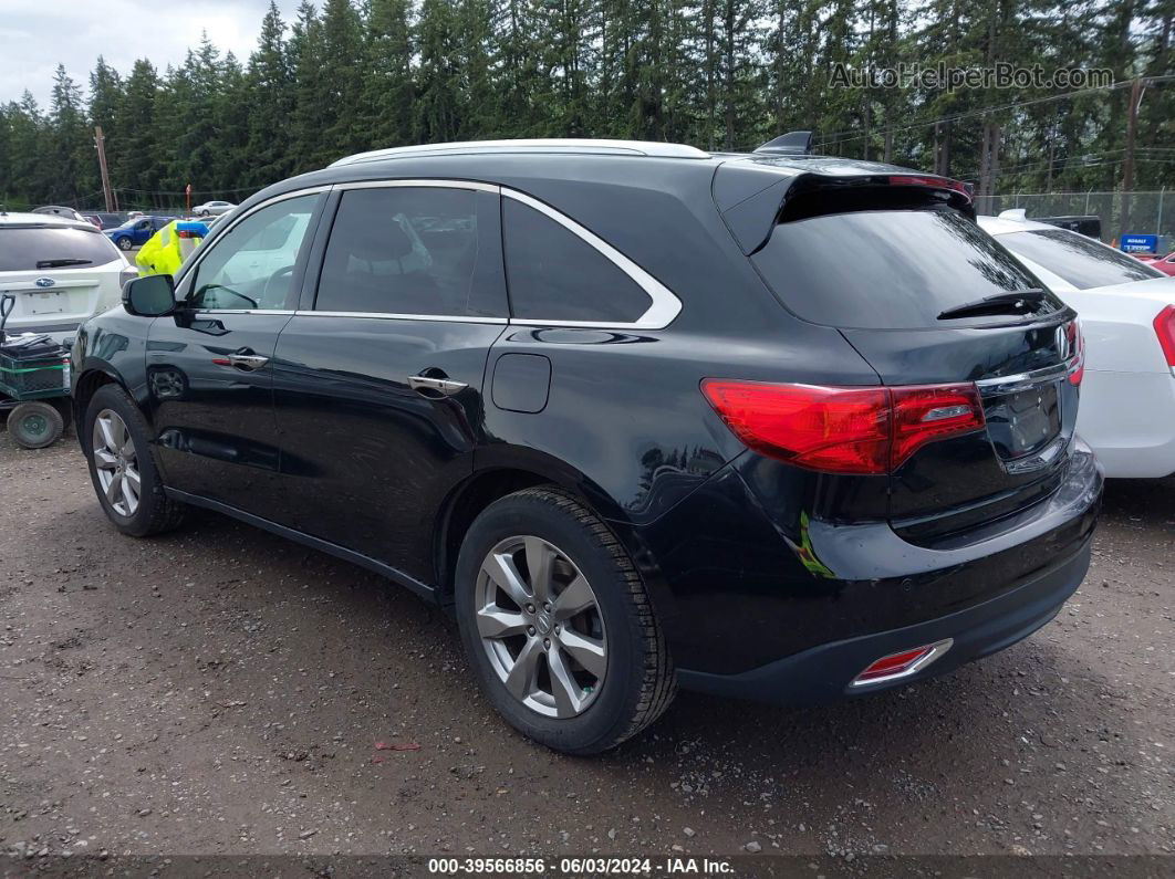 2016 Acura Mdx Advance   Entertainment Packages/advance Package Black vin: 5FRYD4H93GB006581