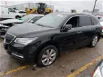 2016 Acura Mdx Advance Black vin: 5FRYD4H93GB040309