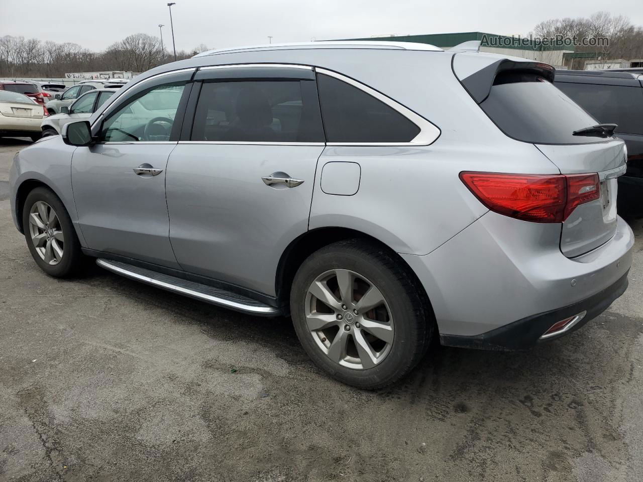 2016 Acura Mdx Advance Gray vin: 5FRYD4H96GB012665