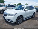 2016 Acura Mdx Advance   Entertainment Packages/advance Package White vin: 5FRYD4H9XGB019263