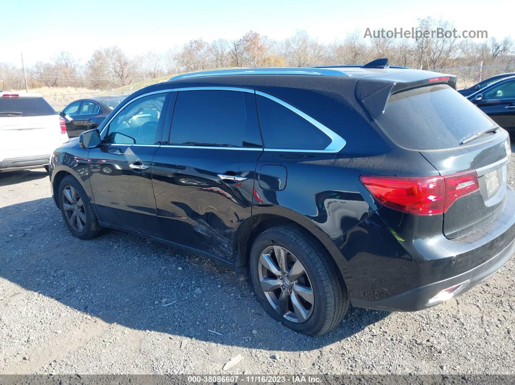 2016 Acura Mdx Advance & Entertainment Packages/advance Package Черный vin: 5FRYD4H9XGB019926