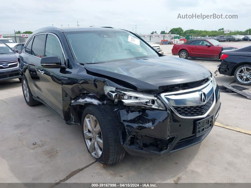 2016 Acura Mdx Advance   Entertainment Packages/advance Package Black vin: 5FRYD4H9XGB037620