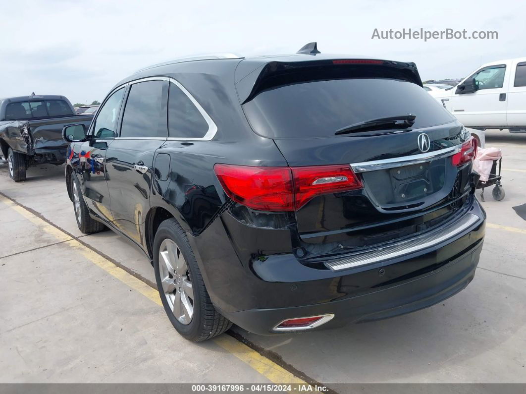 2016 Acura Mdx Advance   Entertainment Packages/advance Package Черный vin: 5FRYD4H9XGB037620