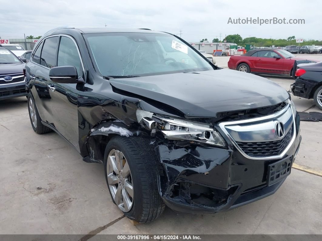 2016 Acura Mdx Advance   Entertainment Packages/advance Package Black vin: 5FRYD4H9XGB037620