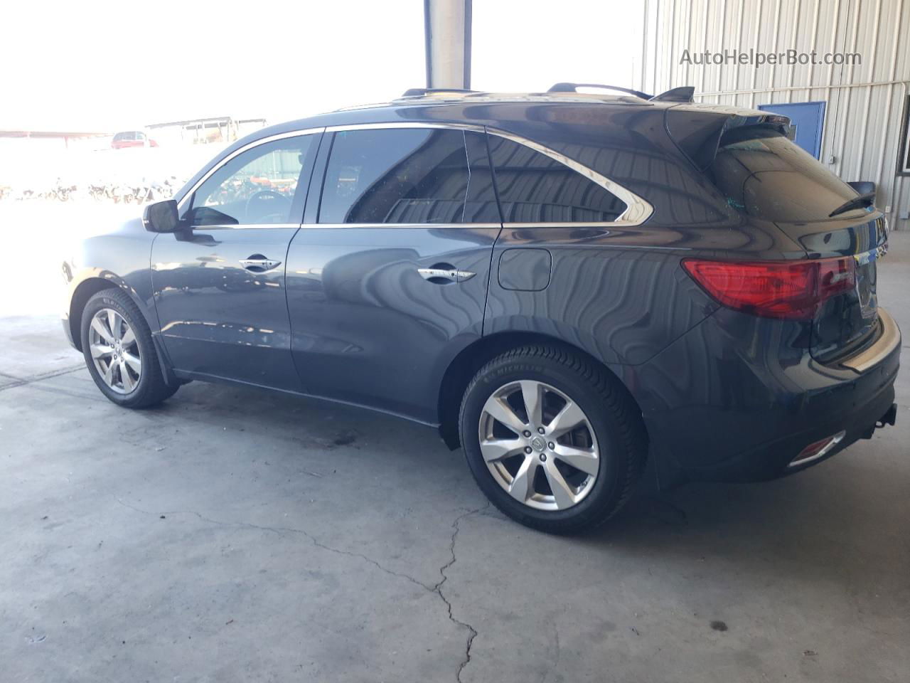 2016 Acura Mdx Advance Charcoal vin: 5FRYD4H9XGB057303