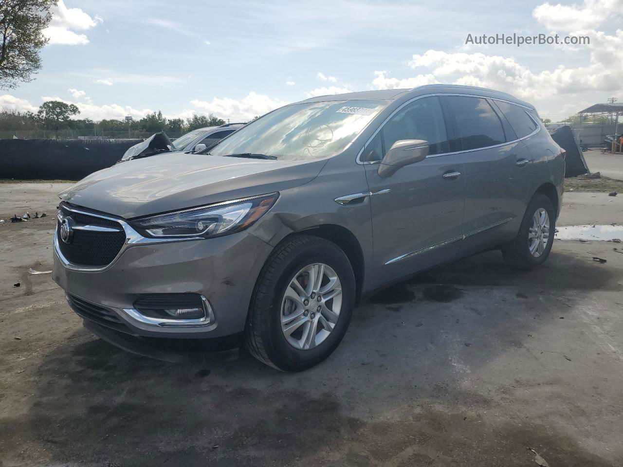 2019 Buick Enclave Essence Серый vin: 5GAERBKW2KJ236172