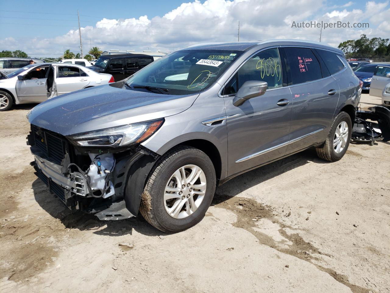 2019 Buick Enclave Essence Серый vin: 5GAERBKW6KJ231721