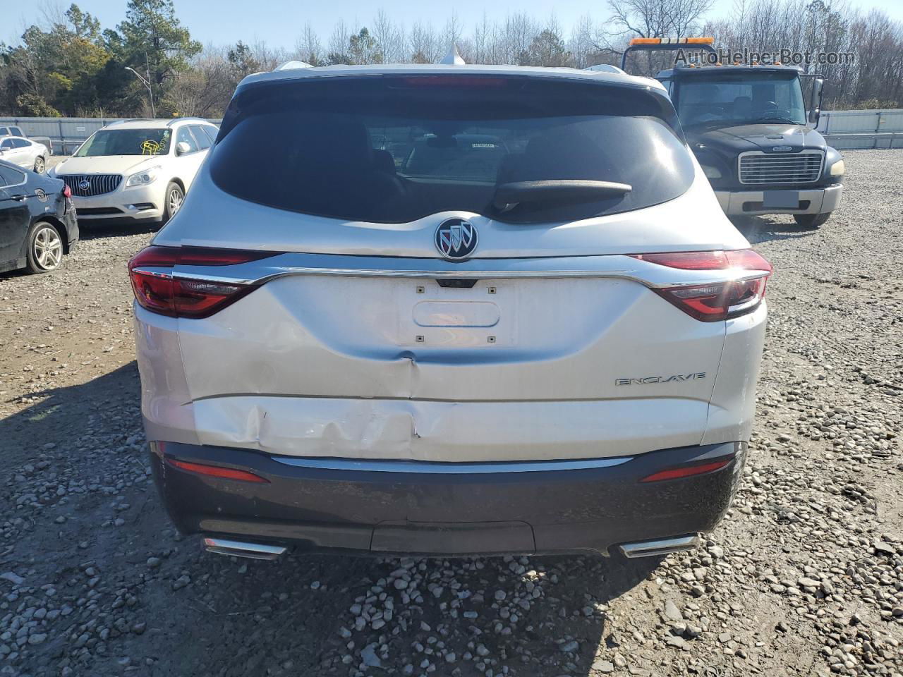 2019 Buick Enclave Essence Серебряный vin: 5GAERBKW8KJ123309