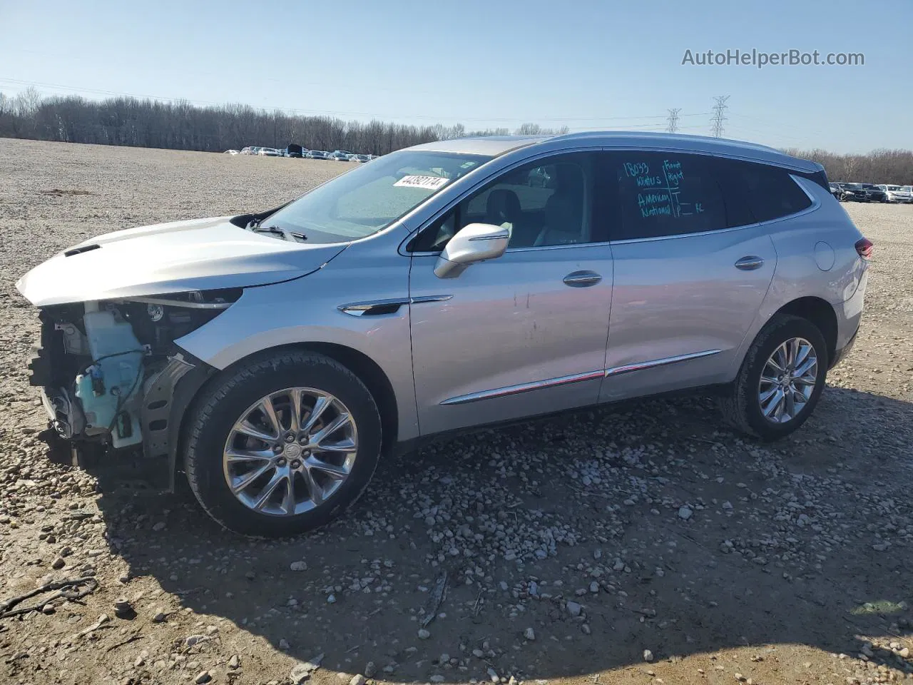 2019 Buick Enclave Essence Серебряный vin: 5GAERBKW8KJ123309