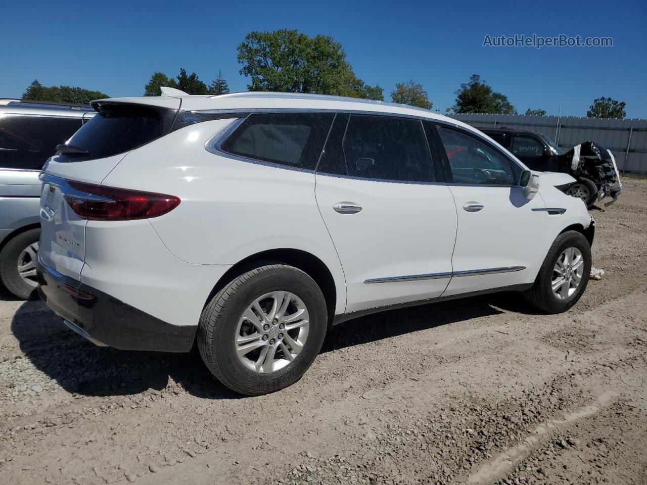 2019 Buick Enclave Essence Белый vin: 5GAERBKW9KJ221460