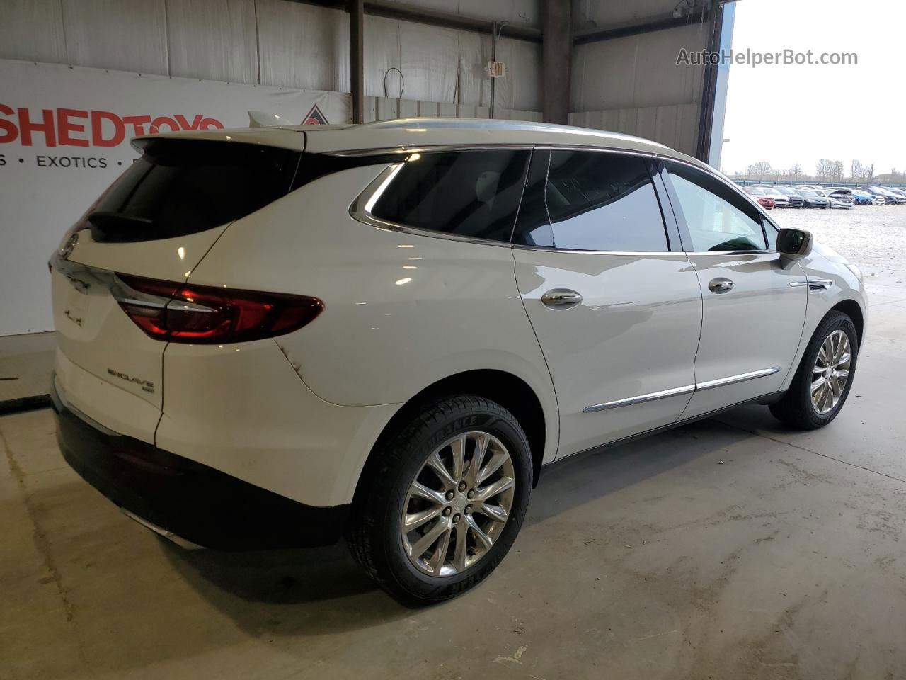 2019 Buick Enclave Essence Белый vin: 5GAEVAKW0KJ117798