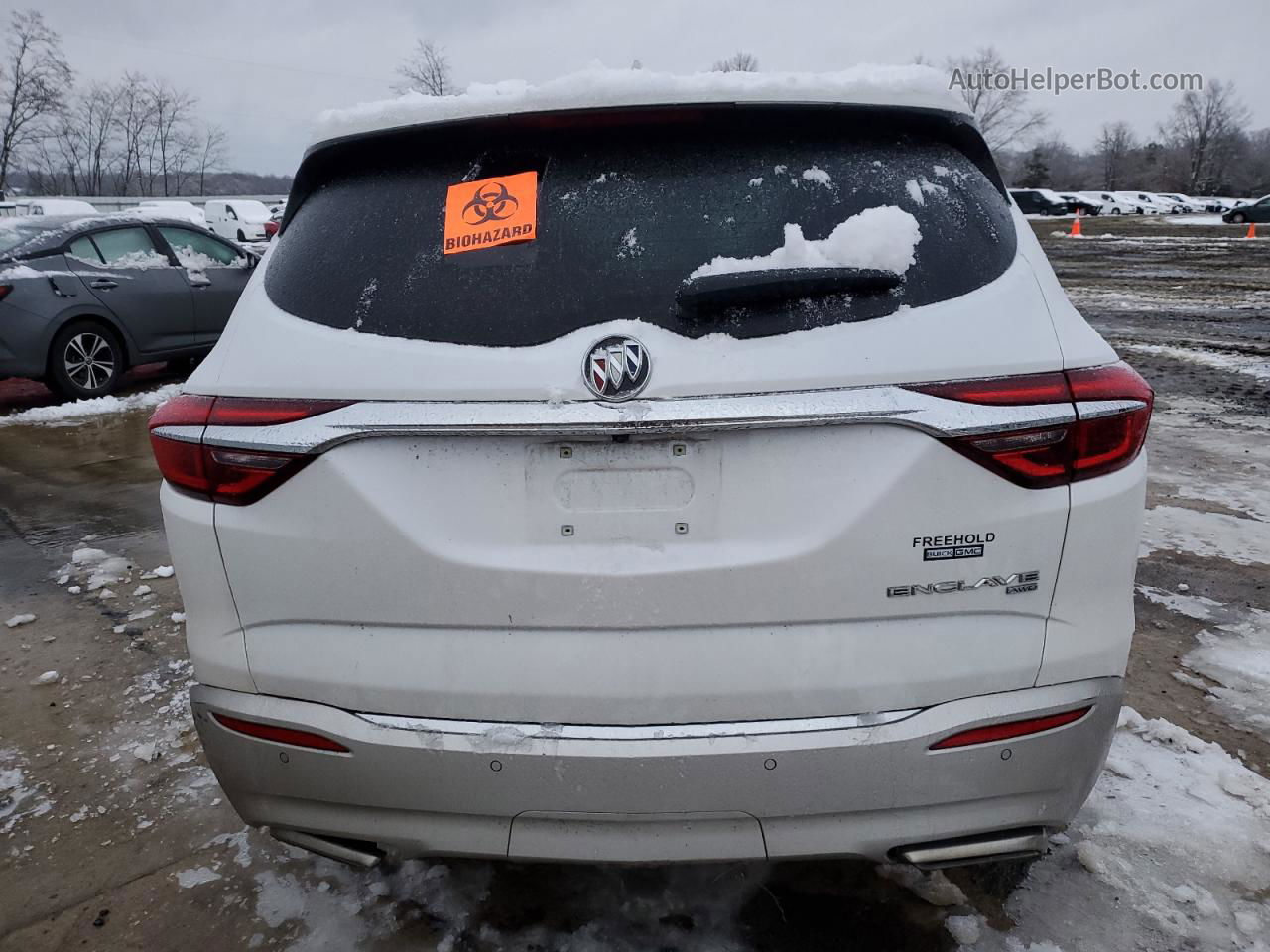 2019 Buick Enclave Essence White vin: 5GAEVAKW6KJ169663