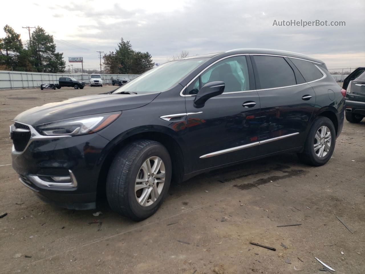 2019 Buick Enclave Premium Черный vin: 5GAEVBKW8KJ112970