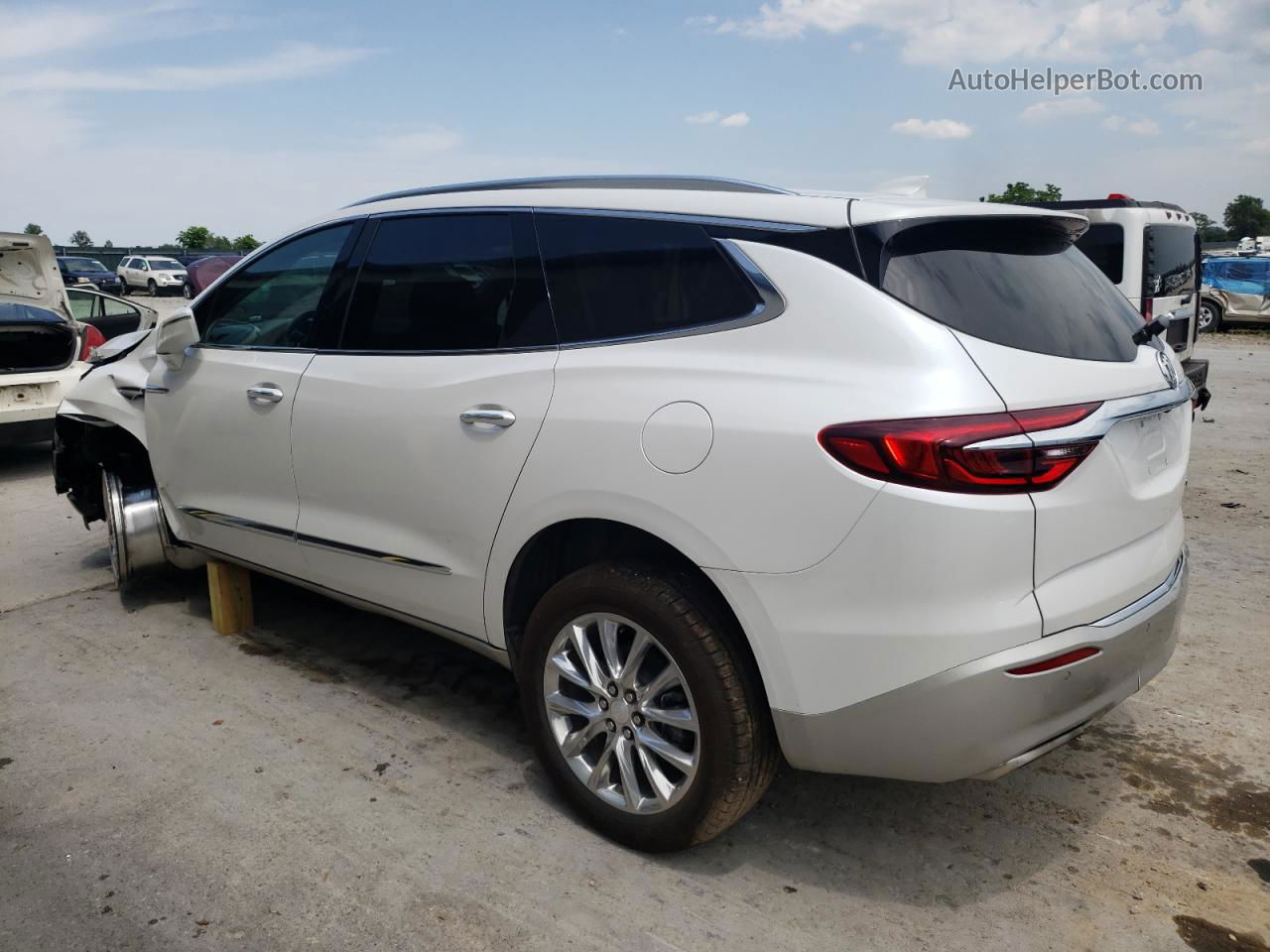 2019 Buick Enclave Premium Белый vin: 5GAEVBKWXKJ234102