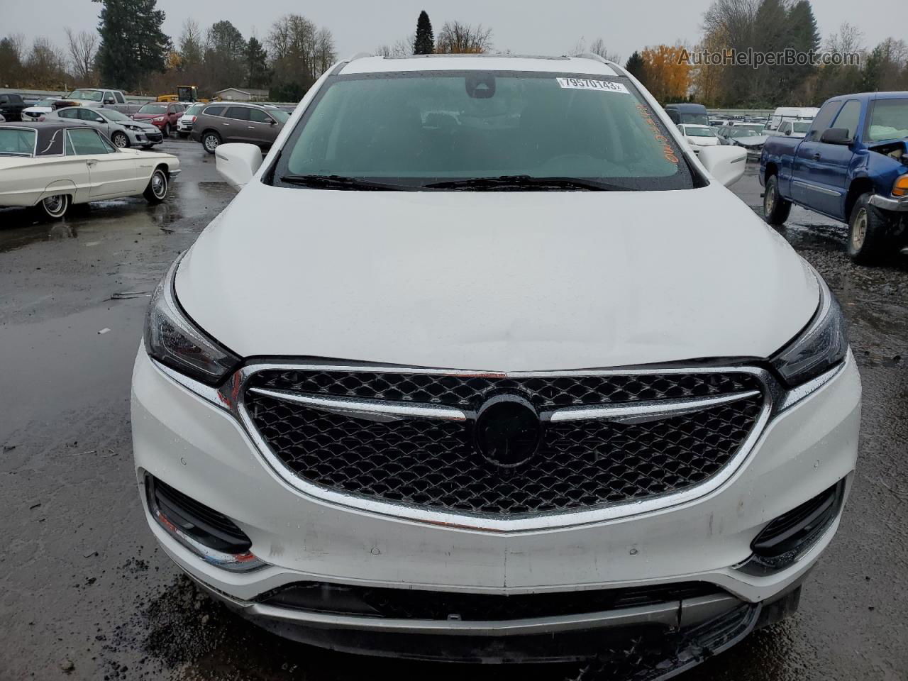 2019 Buick Enclave Avenir Белый vin: 5GAEVCKW9KJ209536