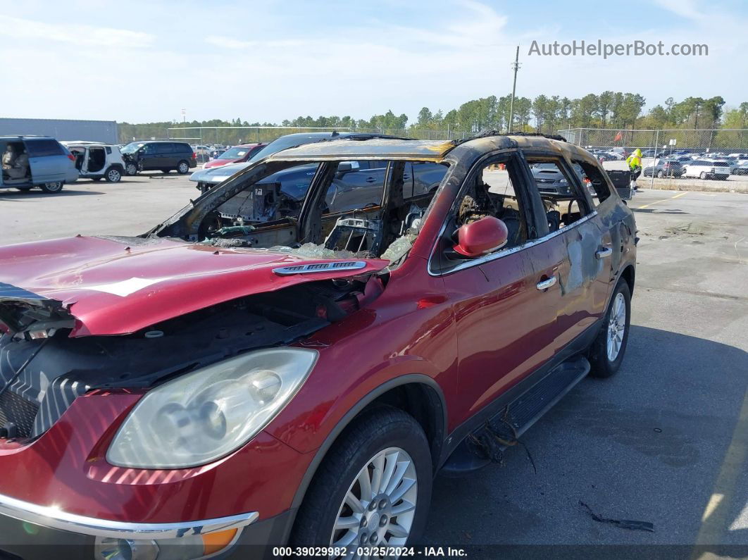 2010 Buick Enclave Cx Burgundy vin: 5GALRAED2AJ160379