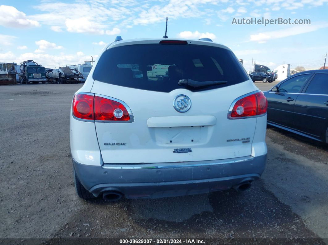 2010 Buick Enclave 1xl White vin: 5GALRBED2AJ151669