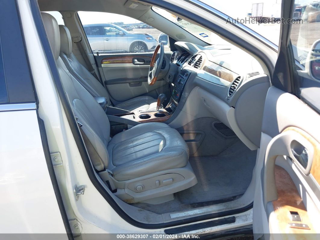 2010 Buick Enclave 1xl White vin: 5GALRBED2AJ151669