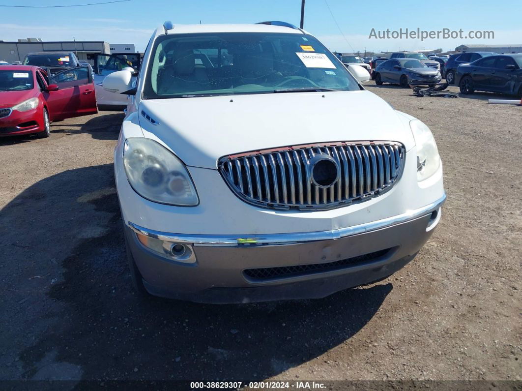 2010 Buick Enclave 1xl White vin: 5GALRBED2AJ151669