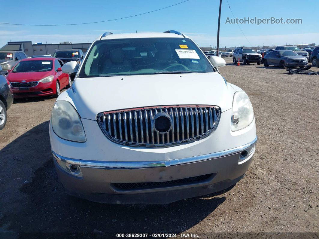 2010 Buick Enclave 1xl White vin: 5GALRBED2AJ151669