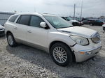 2010 Buick Enclave Cxl White vin: 5GALRBED5AJ220774