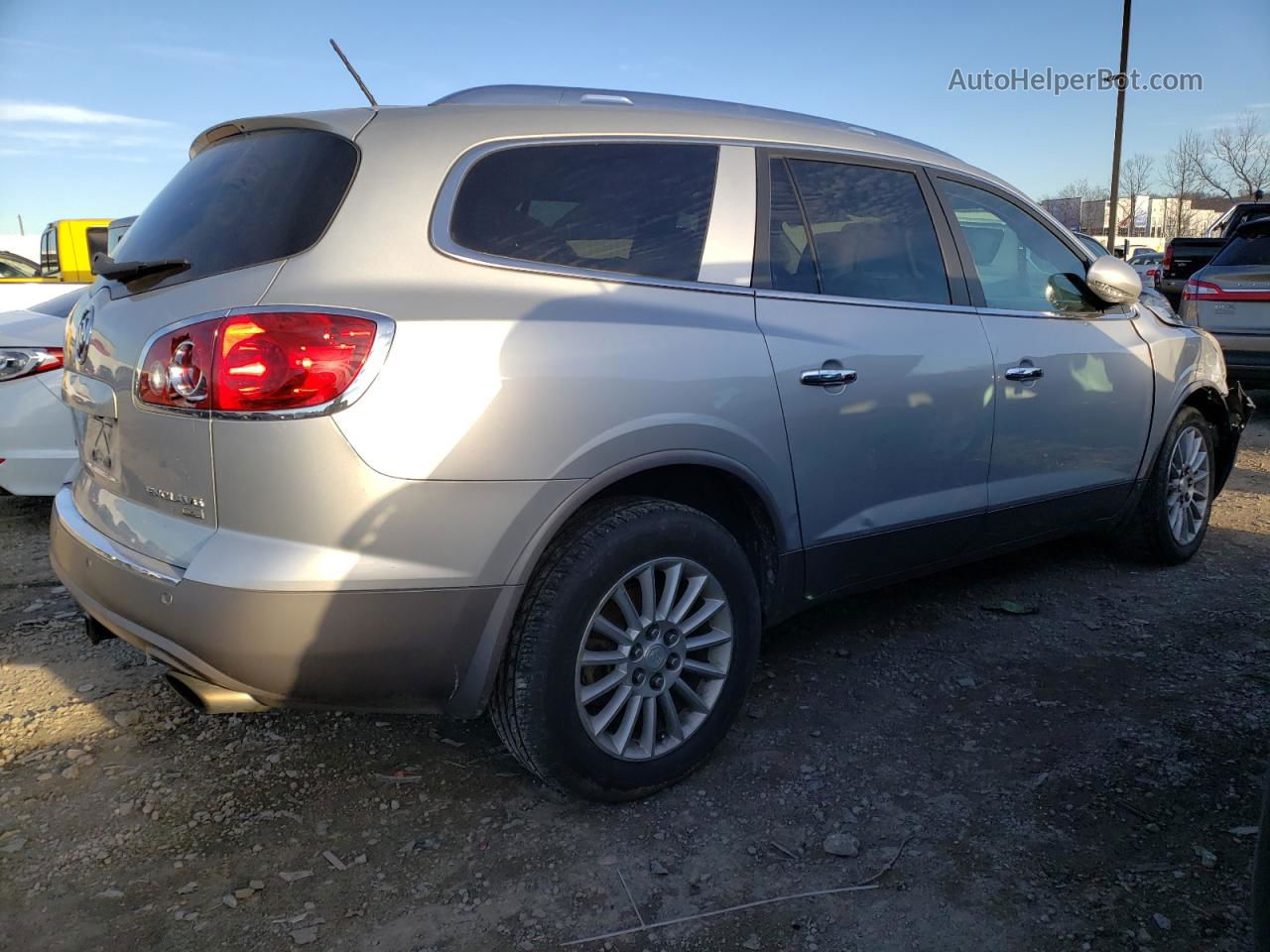 2010 Buick Enclave Cxl Silver vin: 5GALRBED6AJ103463