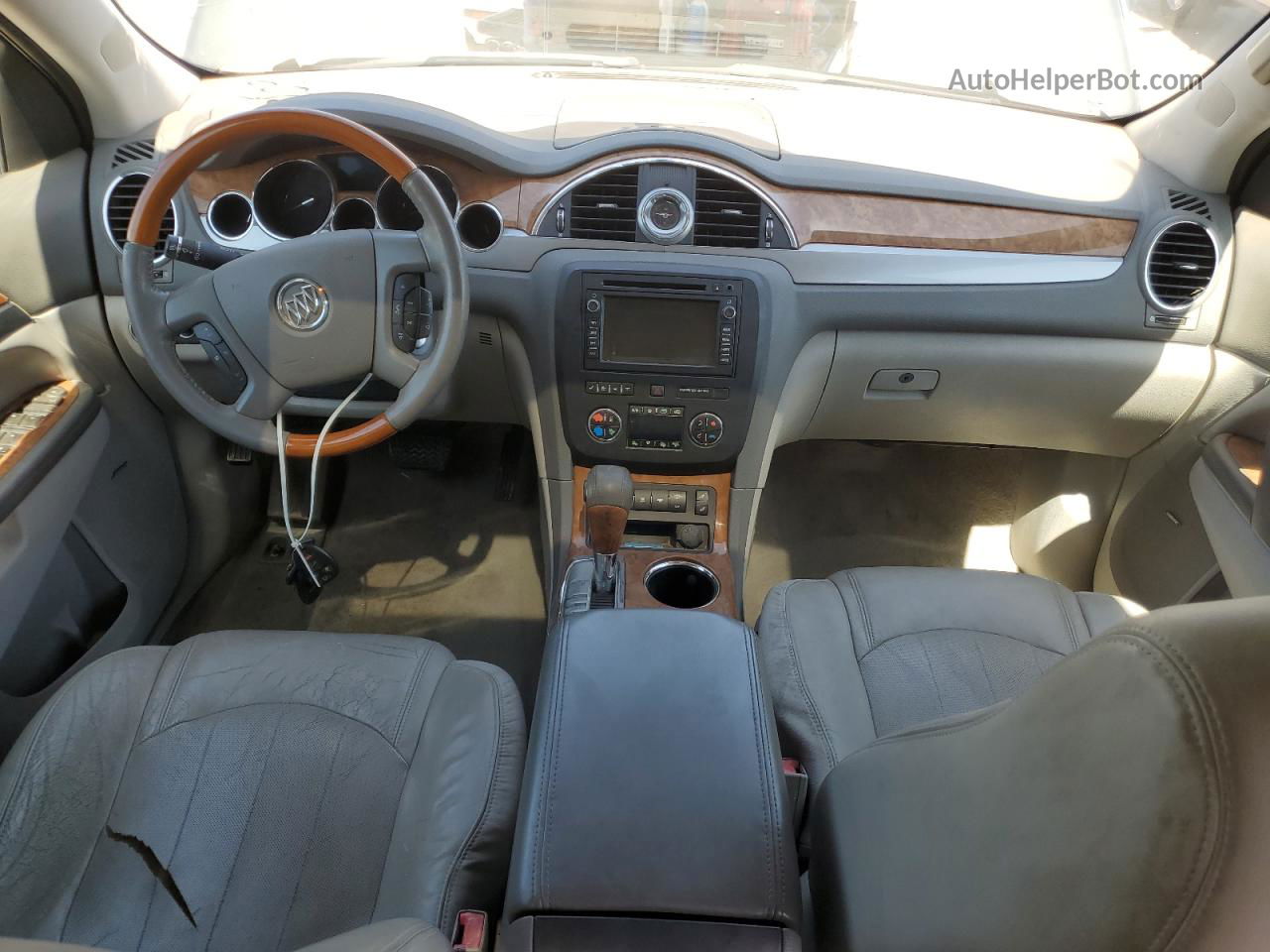 2010 Buick Enclave Cxl Green vin: 5GALRBED8AJ239920