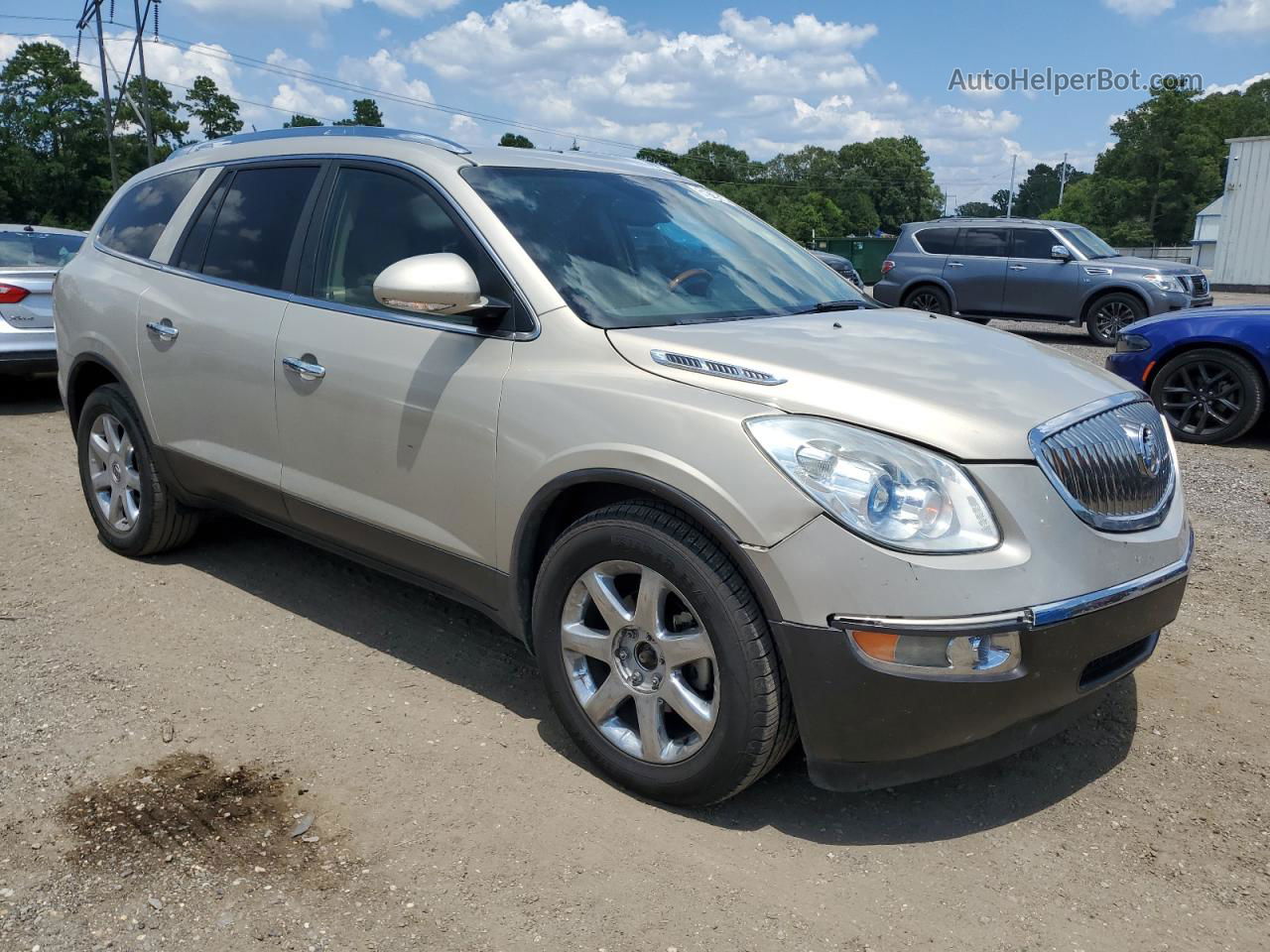 2010 Buick Enclave Cxl Tan vin: 5GALRBED9AJ143794