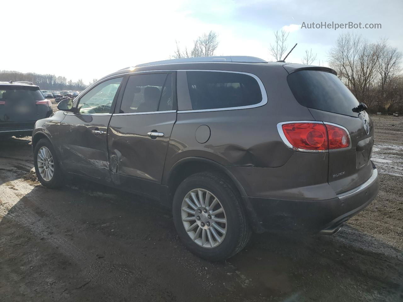 2010 Buick Enclave Cxl Brown vin: 5GALRBED9AJ206800