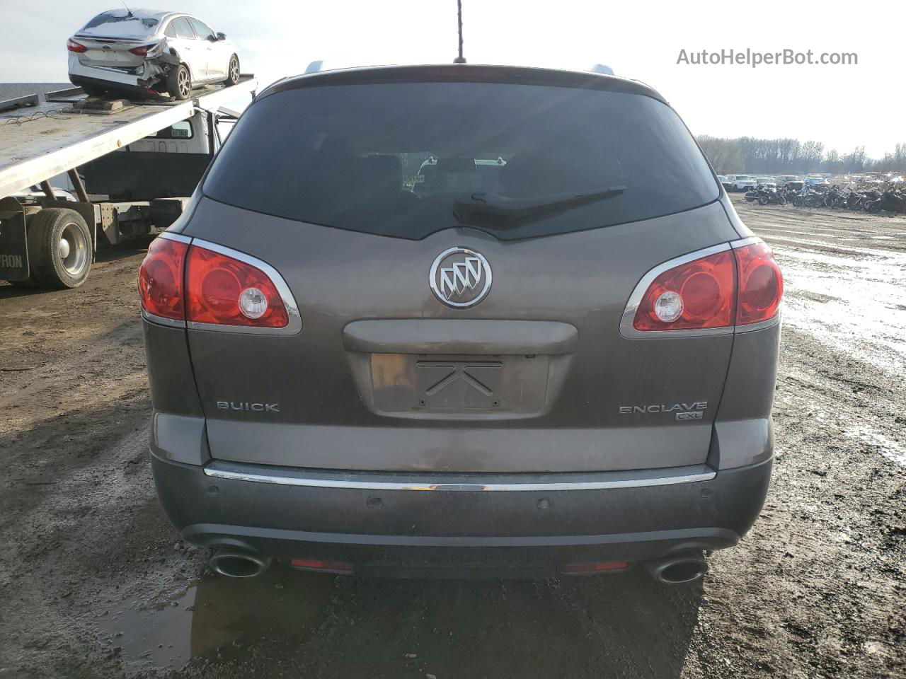 2010 Buick Enclave Cxl Brown vin: 5GALRBED9AJ206800