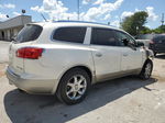 2010 Buick Enclave Cxl White vin: 5GALRCED1AJ169506