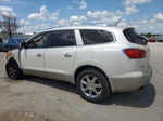 2010 Buick Enclave Cxl White vin: 5GALRCED1AJ169506