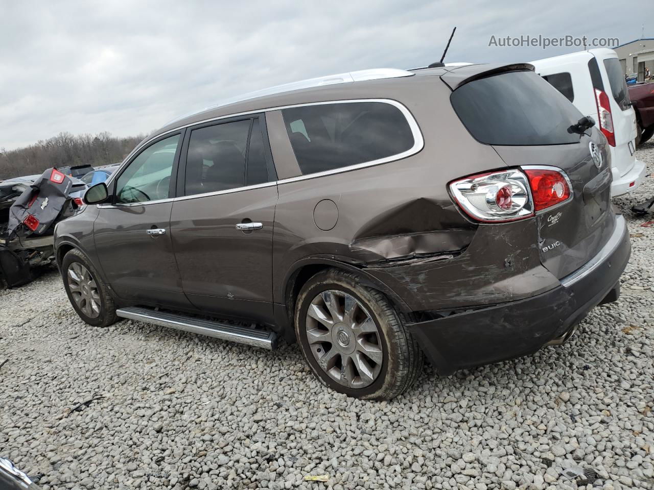 2010 Buick Enclave Cxl Brown vin: 5GALRCED4AJ124477