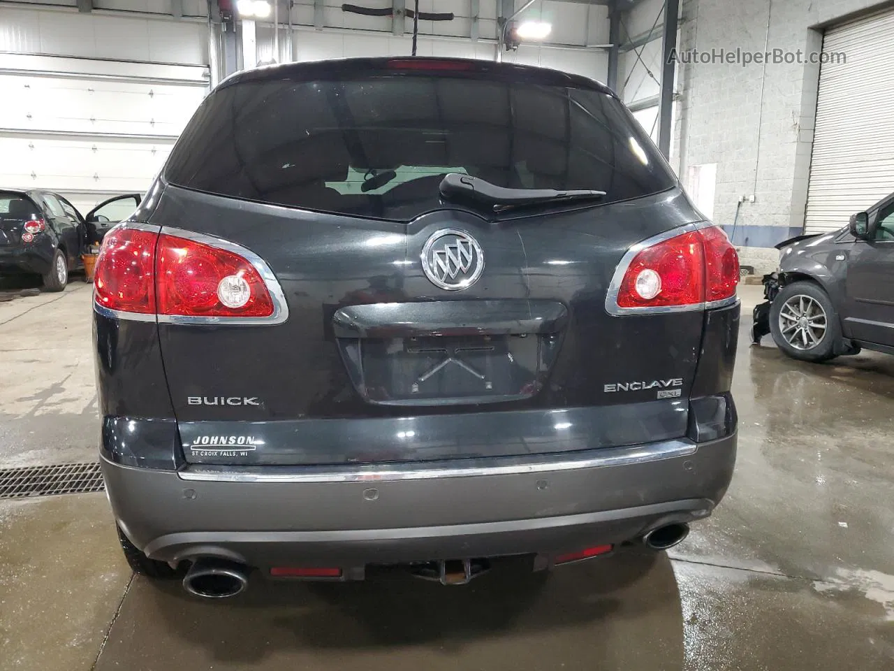 2010 Buick Enclave Cxl Black vin: 5GALRCED5AJ101306