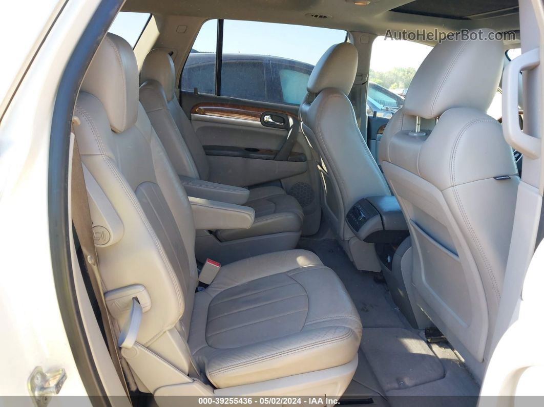 2010 Buick Enclave 2xl White vin: 5GALRCED7AJ162043