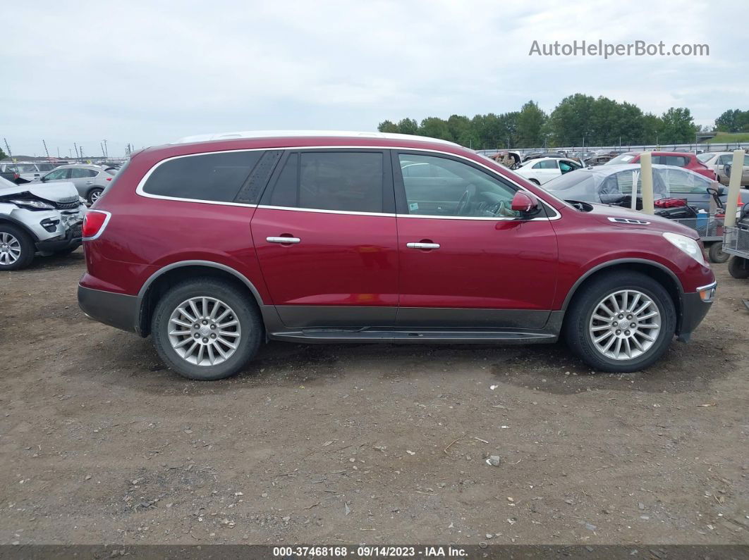 2010 Buick Enclave Cxl W/1xl Maroon vin: 5GALVBED0AJ166263