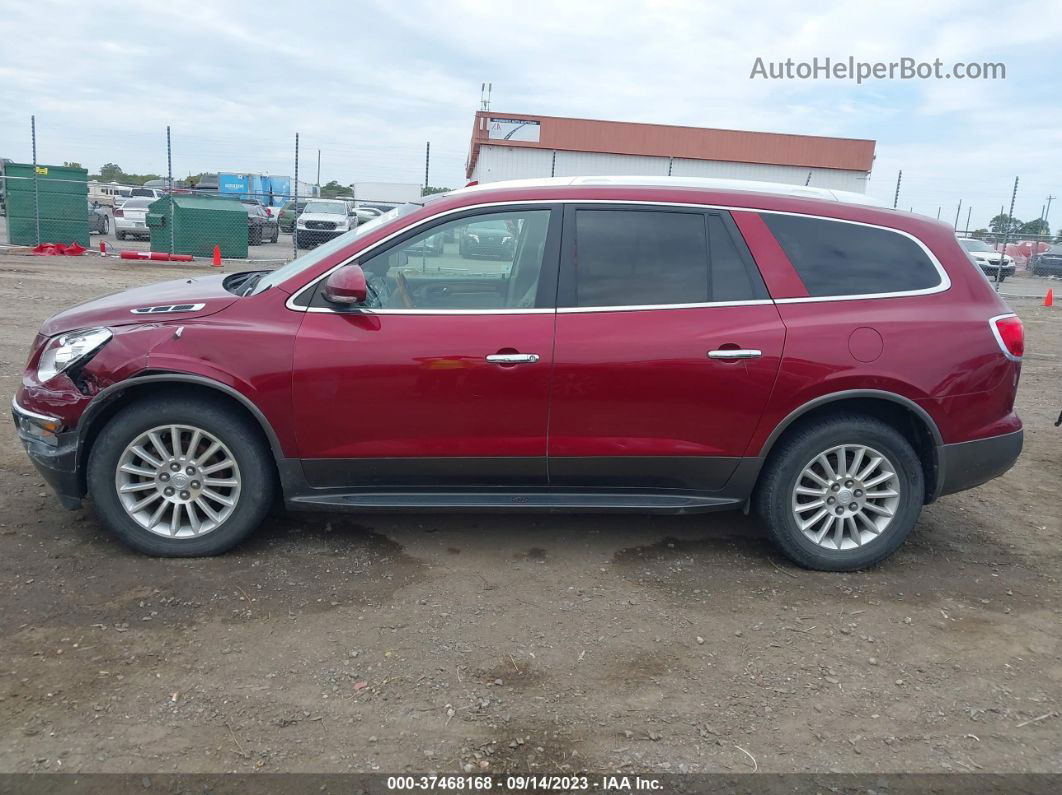 2010 Buick Enclave Cxl W/1xl Maroon vin: 5GALVBED0AJ166263