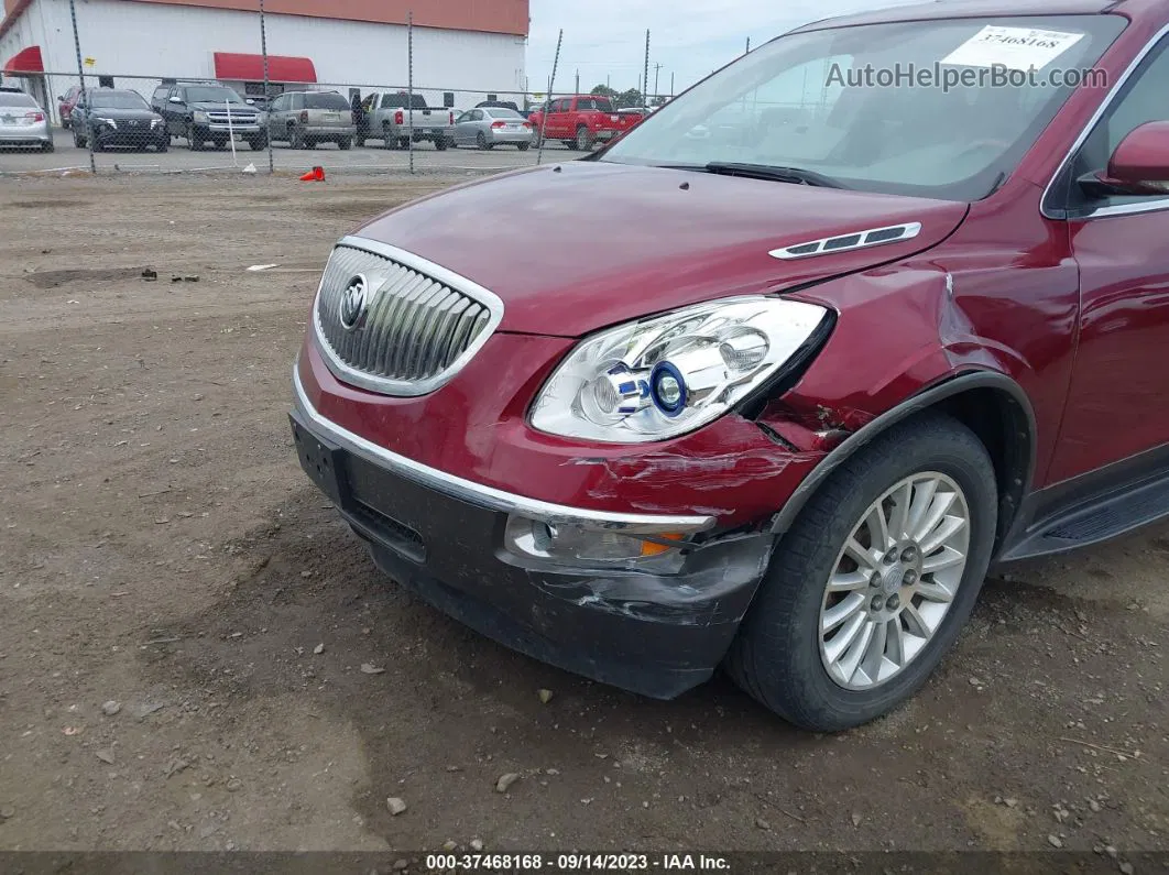 2010 Buick Enclave Cxl W/1xl Maroon vin: 5GALVBED0AJ166263