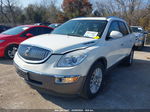 2010 Buick Enclave 1xl White vin: 5GALVBED3AJ230618