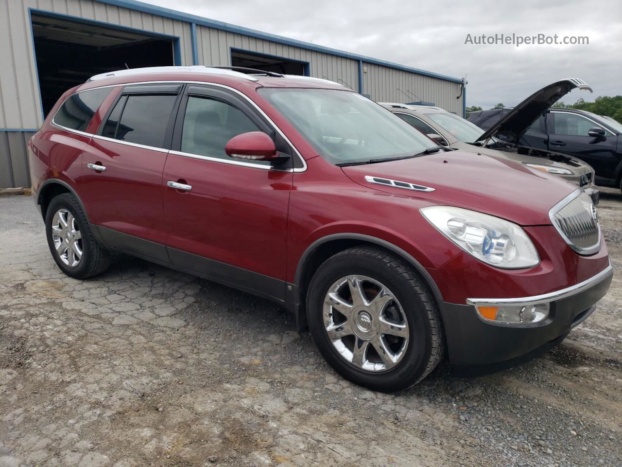 2010 Buick Enclave Cxl Maroon vin: 5GALVBED4AJ173118