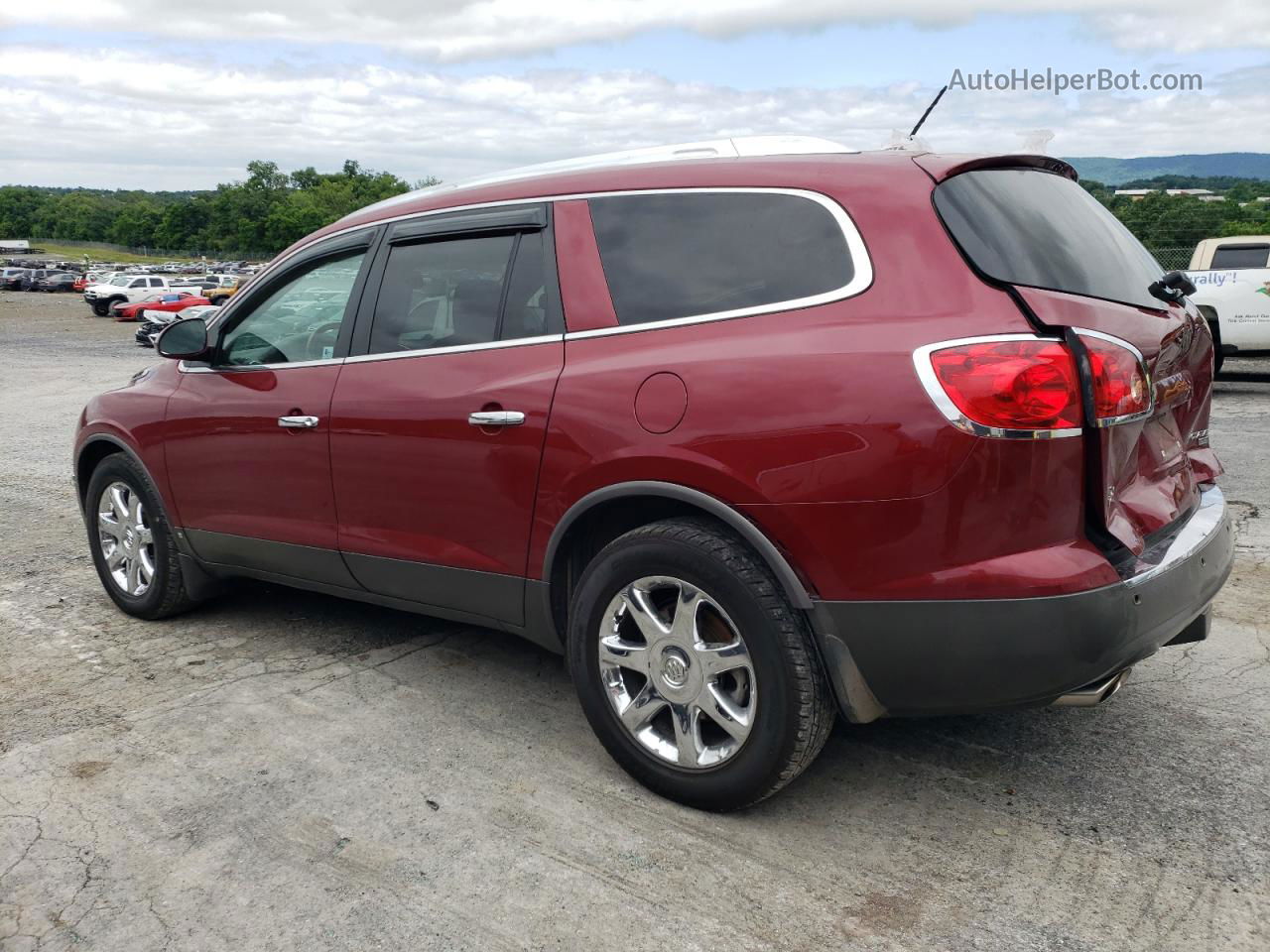 2010 Buick Enclave Cxl Maroon vin: 5GALVBED4AJ173118